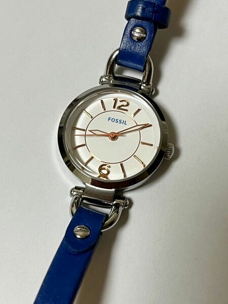 FOSSIL 腕時計 ブルー