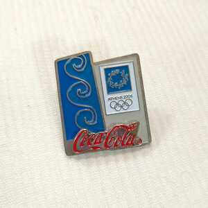 コカコーラ　ピンバッジ 2004 アテネオリンピック　①　コカ・コーラ