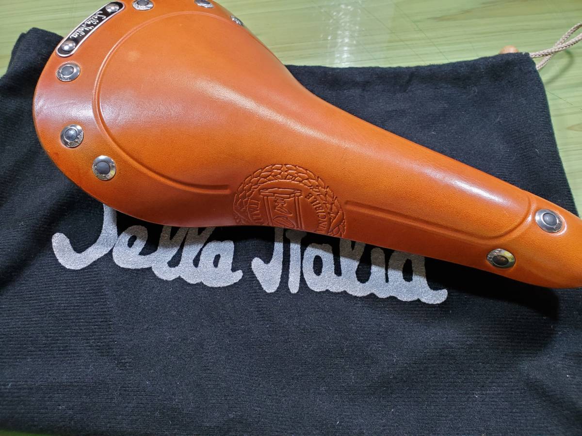 そらほの様専用】SELLE ITALIA ストリカ レザーサドル 本革-