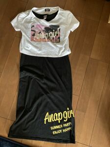 ANAP GIRL ワンピース　セットアップ　キッズM