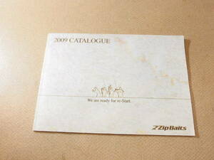 ジップベイツ　2009年　カタログ Zip Baits 　リッジ , オルビット などが掲載 (25580