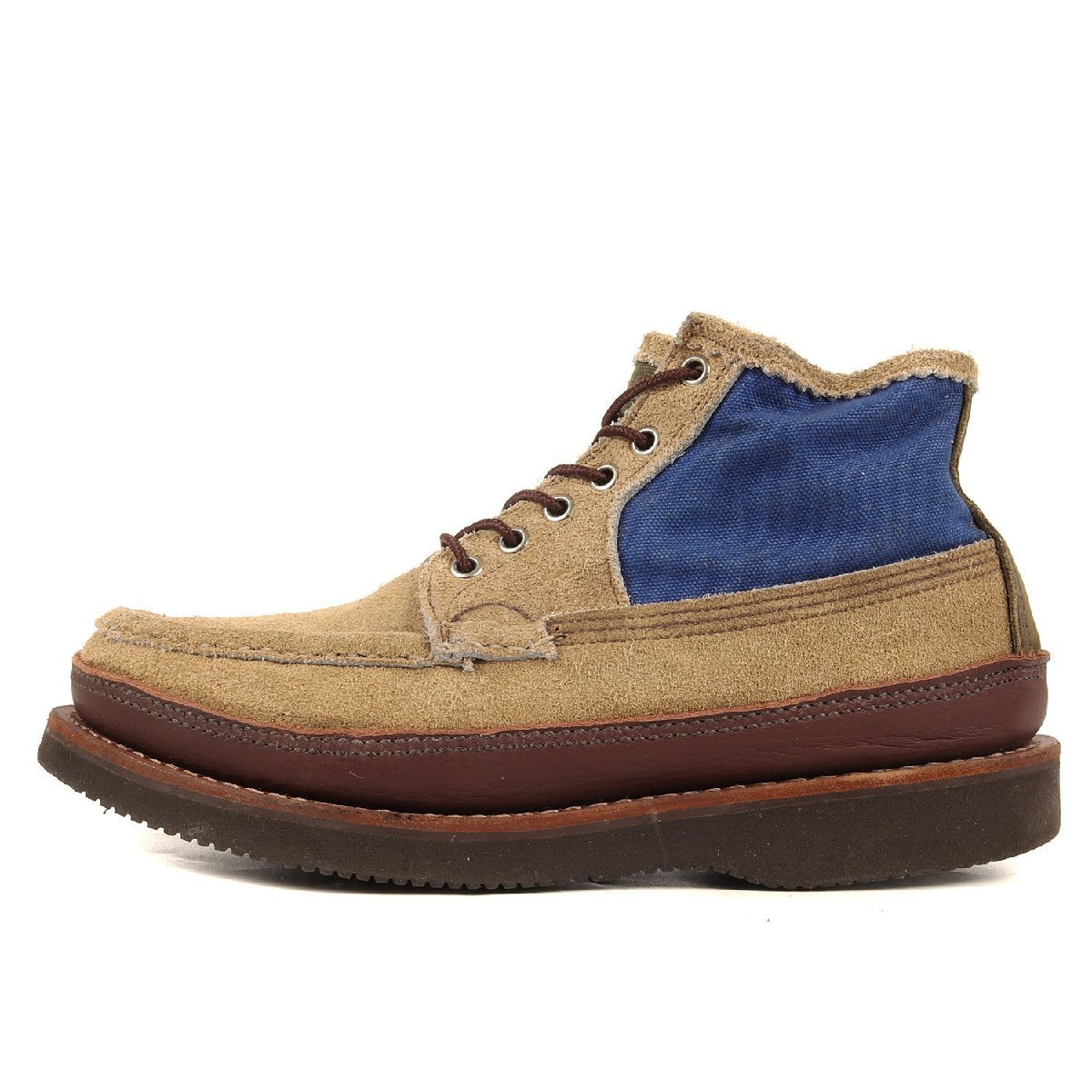 Russell Moccasinラッセルモカシン サファリブーツ8Eワイズレア 円高