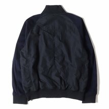 NONNATIVE ノンネイティブ 袖ウルトラスウェード ナイロンジャケット EDUCATOR BLOUSON NYLON TAFFETA / NN-J3504 19SS ネイビー０_画像2