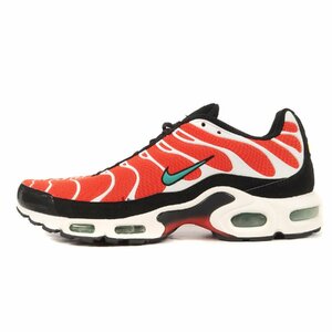 美品 NIKE ナイキ AIR MAX PLUS (852630-801) 2018年 エアマックス プラス チームオレンジ ネプチューングリーン サイズ：US10.5 28.5cm