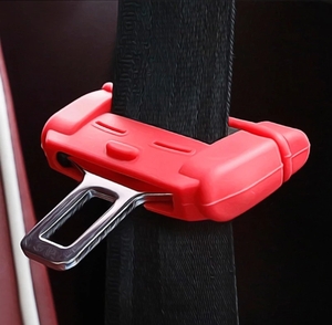  all-purpose seat belt silicon cover red foreign automobile domestic production car Lexus Honda Nissan Toyota Subaru Suzuki Daihatsu Benz Audi BMW