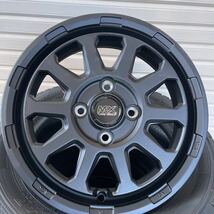 新品スタッドレス◆155/65R14◆グッドイヤーアイスナビ7◆タント ワゴンR NBOX スペーシアスペーシア マッドクロスレンジャー　ブラック_画像3