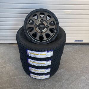 マッドクロスレンジャー◆グッドイヤー　カーゴプロ145/80R12エブリィアクティハイゼットクリッパー軽トラ 軽バン 4本セット　ブロンズ