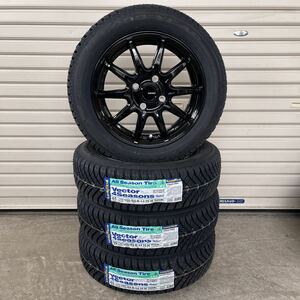 【G05】新品 オールシーズン GOODYEAR Vector 4Seasons HB 155/65-14 155/65R14 75H 4本 ムーブ N-BOX ワゴンR デイズ トコット　G.SPEED