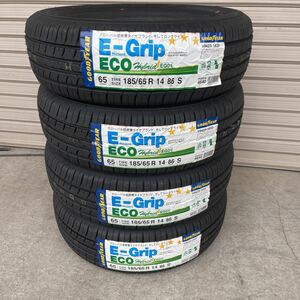 新品グッドイヤー　グッドイヤー E-Grip ECO EG01 185/65R14 86S 4本セットサマータイヤ 2019年製 モビリオ