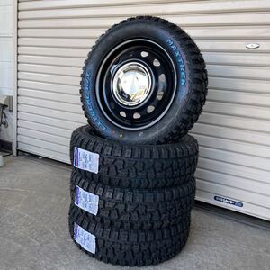 《ネオキャロ》マックストレック◆165/65R14◆ホワイトレター◆エクストリームRT エブリィ キャリーハスラー軽トラ軽バンクローム