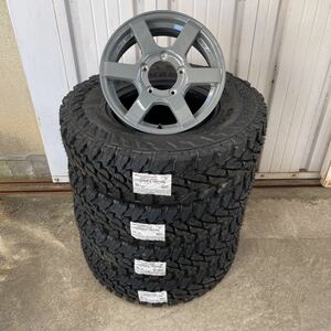 ヨコハマジオランダーG003 235/85R16◆16×5.5J+22◆《CST ZERO-1HYPER J6》ジムニー　セメントグレー　JBJA ハイパー　リフトアップ