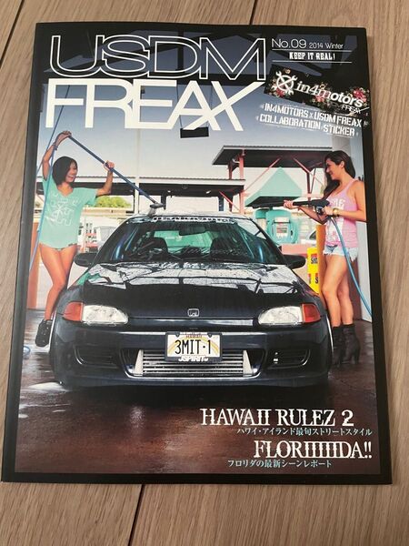 usdm freax No.09 ステッカー付き 美品