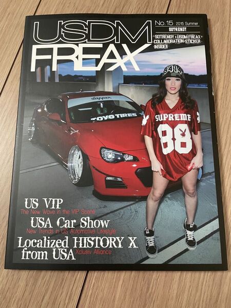 usdm freax No.15 ステッカー付き 美品