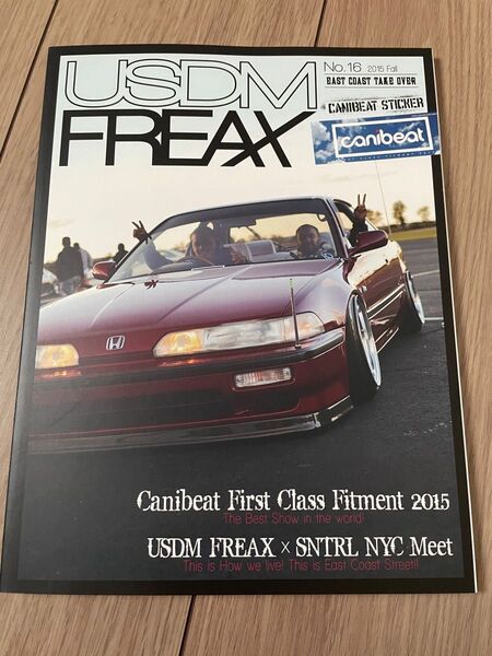 usdm freax No.16 ステッカー付き 美品