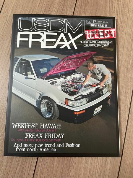 usdm freax No.17 ステッカー付き　美品