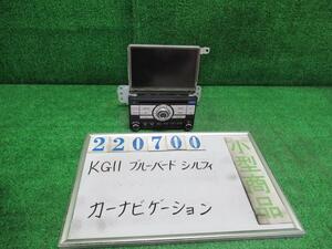 ブルーバードシルフィ DBA-KG11 カーナビゲーション 20G QX1 ホワイトパール(3P) ニッサン NAU-M810AJP QX-3649N-A 220700