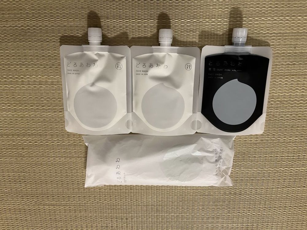 3個セット どろあわわ洗顔110g×2+くろあわわ110g 健康コーポレーション
