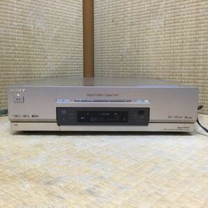 ☆ SONY ソニー WV-DR7 DV miniDV S-VHS VHS Video ビデオデッキ ダブルビデオデッキ ビデオカセットレコーダー ジャンク☆の画像1