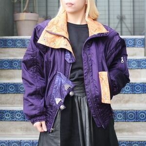 EU VINTAGE Kaelin DESIGN ZIP UP SKI BLOUSON MADE IN PORTUGAL/ヨーロッパ古着デザインジップアップスキーブルゾン