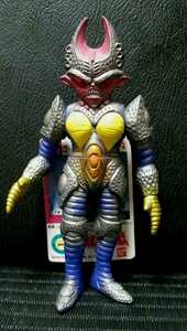 ☆BANDAI レディベンゼン星人 (タグ付き) 1997年 円谷プロ ソフビ (バンダイ 怪獣 ウルトラマンゼアス ベンゼン星人)