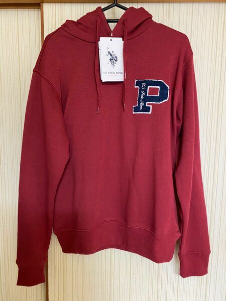 US POLO ASSN. パーカー　ダークレッド　M 未使用　ユーエスポロアッスン