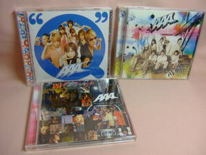 ４CD＋４ＤＶＤ★送料100円★ＡＡＡ　ハレルヤ＆”Ｑ”＆キモノジェットガール/ソウルエッジボーイ＆Ｌｅｔ ｉｔ ｂｅａｔ　８枚同梱ＯＫ