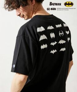 美品 JOURNAL STANDARD 別注 BATMAN by CHAMPION アメコミ Tシャツ M / ジャーナルスタンダード バットマン チャンピオン Tee