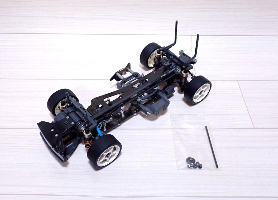 タミヤ TA03 ツインモーター仕様 シャーシ カーボンシャーシ TAMIYA