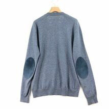 Maison Martin Margiela 14 メゾンマルタンマルジェラ14 15AW エルボーパッチニット S ブルー_画像2