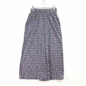 Ron Herman ロンハーマン 22SS flower print skirt フラワープリントスカート XS ネイビー