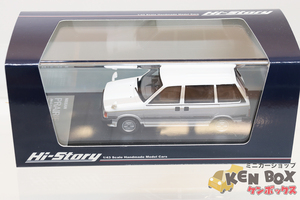 S=1/43 Hi-Story ハイストーリー HS294SL NISSAN 日産 PRAIRIE プレーリー JW-G ホワイト/シルバーM/ホワイト 中国製 新品 現状渡し