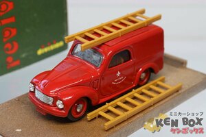 S=1/43 brumm ブルム 55 FIAT フィアット 500 赤 イタリア製 現状渡し