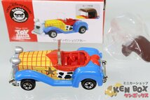 TOMICA トミカ DISNEY VEHICLE COLLECTION ウッディのシェリフカー ホイールメッキ落ち 中国製 現状渡し_画像4