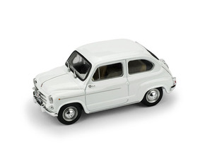  new goods unopened S=1/43 brumm Blum R316-12 Fiat Fiat 600D Berlina 1960 Bianco white present condition delivery 