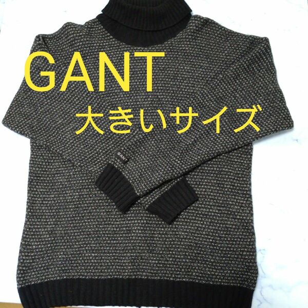 GANT ガント ニット セーター 古着 イタリア製 3L 4L 大きいサイズ
