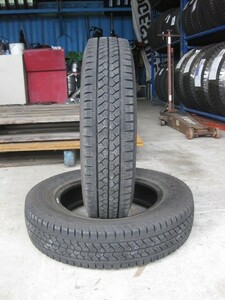 155/80R14 88/86N『ブリヂストン　ＶＬ１』中古スタッドレス２本/88