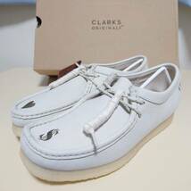 CLARKS WALLABEE クラークス ワラビー レザー 新品 定価30,800円 ブーツ 靴 スニーカー_画像2