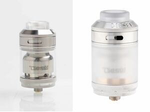 VAPE Timesvape Diesel 25mm RTA アトマイザー SS 新品　BOX