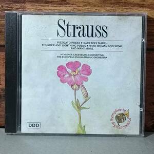 【中古CD】ヨハン・シュトラウス Johann Strauss / Pizzicato Polka / Radetzky March 　海外盤　Q026