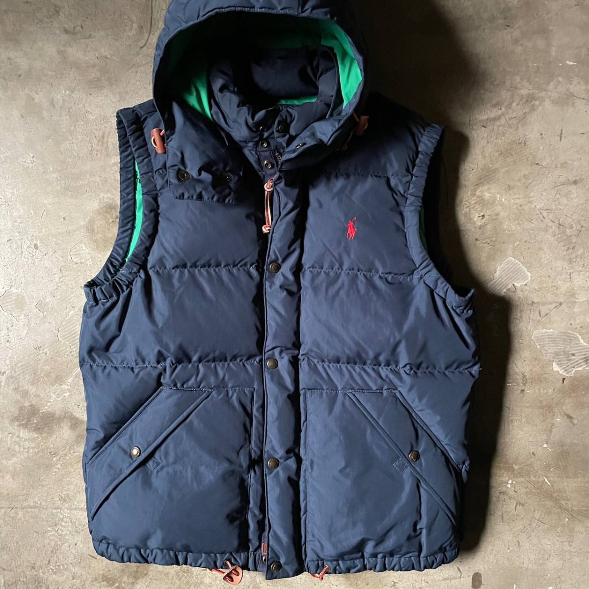 ヤフオク! -「ラルフローレン ダウンベスト」の落札相場・落札価格