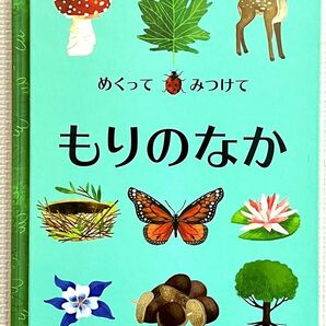 【仕掛け絵本】めくってみつけて　もりのなか