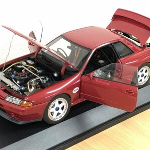 ★希少★AUTO ART/オートアート 1/18 NISMO 日産 スカイライン GT-R R32 グループA仕様 1000台限定生産 ダイキャストモデルカー★Ηの画像4