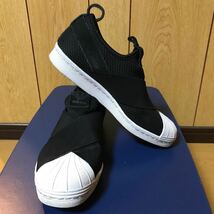 adidas(黒)スリッポン_画像6