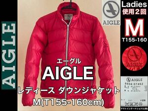 Супер красивые товары AIGLE (AIGLE) LADIES DOWN JUTCK M (T155-160CM) Используйте RED 2 раза Outdoor Sport Yamato International Co., Ltd.