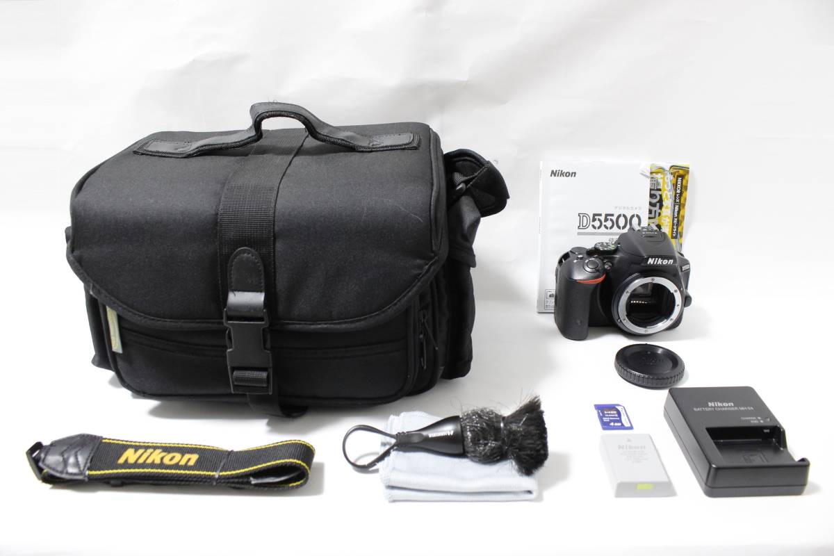 カメラ デジタルカメラ Nikon D5500 WiFi搭載 新型レンズセット 3496｜PayPayフリマ