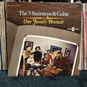 【 '68 US orig】LP★The 5 Stairsteps & Cubie - Our Family Portrait ☆洗浄済み☆
