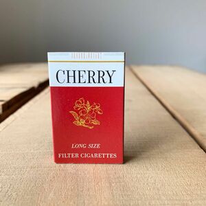 販売終了　レトロ雑貨　タバコマッチ箱　CHERRY　チェリー