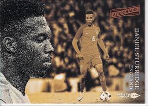 2016-17PANINI　AFICIONADO　No.38　DANIEL STURRIDGE　パラレルカード　ダニエル・スタリッジ　イングランド代表