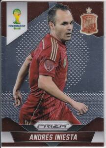 2014PANINI PRIZM　No.177　ANDRES INIESTA　アンドレス・イニエスタ　スペイン代表　