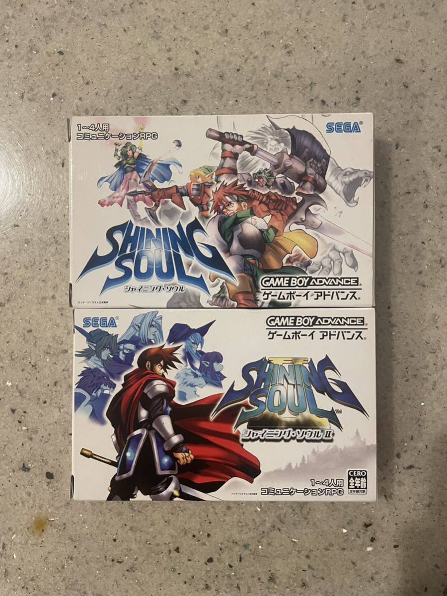 Shining Soul(シャイニングソウル)【中古美品・GBA北米版】 【国内即